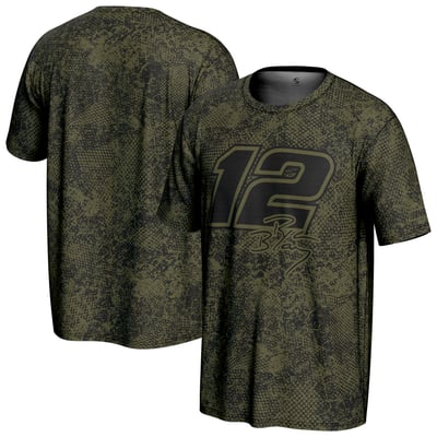  Ryan Blaney ProSphere 2025 NASCAR Salutes Collection T-Shirt - Green